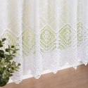 Zazdrostka haftowana na batyście, wys. 70cm, kolor biały 012873/420/001/000070/1