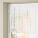 Zazdrostka haftowana panelowa na batyście, wys. 70cm, kolor 010 naturalny 096269/388/010/000070/1