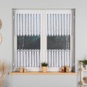 Zazdrostka haftowana panelowa na batyście, wys. 75cm, kolor biały 015589/420/001/000075/1