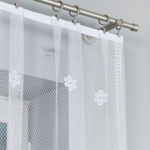 FLORENTYNA Firanka żakardowa gotowa, 160x300cm, kolor biały 004421/FBL/001/300160/1