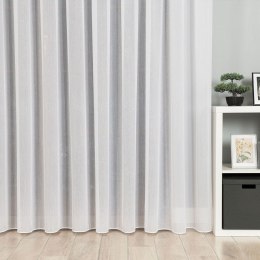 Firanka fantazyjna z ołowianką, wys. 300cm, kolor 040 biały z błyszczącą nitką 318461/OLO/040/000300/1