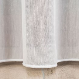 Firanka fantazyjna z ołowianką, wys. 300cm, kolor 040 biały z błyszczącą nitką 318461/OLO/040/000300/1