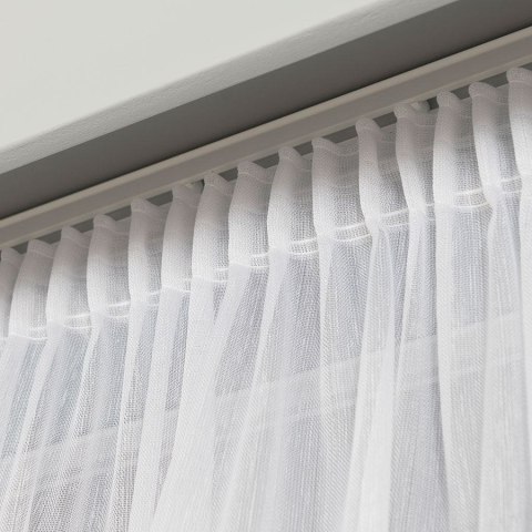 Firanka fantazyjna z ołowianką, wys. 300cm, kolor 040 biały z błyszczącą nitką 318461/OLO/040/000300/1 Firanka fantazyjna z ołowianką, wys. 300cm, kolor 040 biały z błyszczącą nitką 318461/OLO/040/000300/1