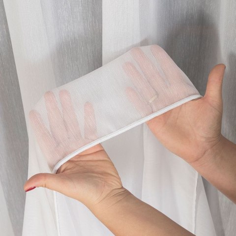 Firanka fantazyjna z ołowianką, wys. 300cm, kolor 040 biały z błyszczącą nitką 318461/OLO/040/000300/1 Firanka fantazyjna z ołowianką, wys. 300cm, kolor 040 biały z błyszczącą nitką 318461/OLO/040/000300/1