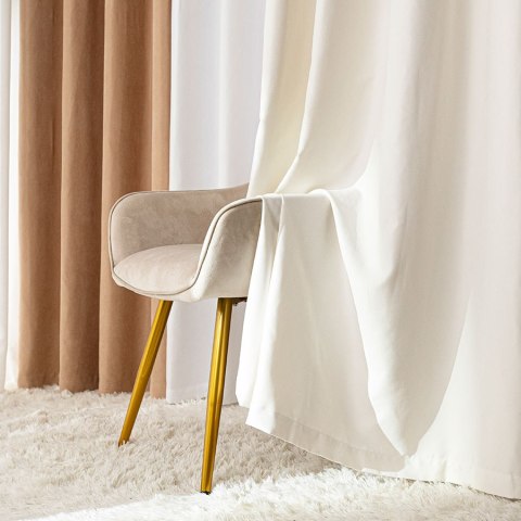MILAS SOFT Zasłona gotowa na przelotkach,250x140cm, kolor ecru MILAS1/ZGP/001/140250/1 MILAS SOFT Zasłona gotowa na przelotkach,250x140cm, kolor ecru MILAS1/ZGP/001/140250/1