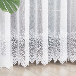 VIOLETTA Firanka żakardowa gotowa,250x300cm, kolor biały 001539/FBL/001/300250/1