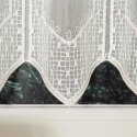 Zazdrostka haftowana panelowa, wys. 60cm, kolor 012 kremowy 017499/000/012/000060/1