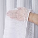 Firanka fantazyja ze srebną, błyszczącą nitką, wys. 300cm, kolor biały 001238/OLO/001/000300/1