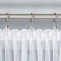 Firanka fantazyjna z ołowianką, wys. 300cm, kolor biały 031671/OLO/001/000300/1