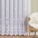 Firanka żakardowa, pasowa, wys. 250cm, kolor biały 361740/000/001/000250/1