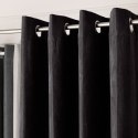 MILAS SOFT Zasłona gotowa na przelotkach, 250x140cm, kolor 033 antracyt MILAS1/ZGP/033/140250/1