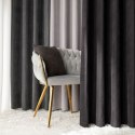 MILAS SOFT Zasłona gotowa na przelotkach, 250x140cm, kolor 033 antracyt MILAS1/ZGP/033/140250/1