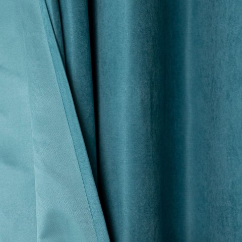 MILAS SOFT Zasłona gotowa na przelotkach, 250x140cm, kolor 041 turkusowy MILAS1/ZGP/041/140250/1 MILAS SOFT Zasłona gotowa na przelotkach, 250x140cm, kolor 041 turkusowy MILAS1/ZGP/041/140250/1