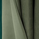 MILAS SOFT Zasłona gotowa na przelotkach, 250x140cm, kolor 045 zielony MILAS1/ZGP/045/140250/1