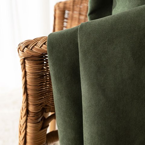 MILAS SOFT Zasłona gotowa na przelotkach, 250x140cm, kolor 045 zielony MILAS1/ZGP/045/140250/1 MILAS SOFT Zasłona gotowa na przelotkach, 250x140cm, kolor 045 zielony MILAS1/ZGP/045/140250/1