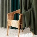 MILAS SOFT Zasłona gotowa na przelotkach, 250x140cm, kolor 045 zielony MILAS1/ZGP/045/140250/1