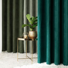 MILAS SOFT Zasłona gotowa na przelotkach, 250x140cm, kolor 789 butelkowa zieleń MILAS1/ZGP/789/140250/1