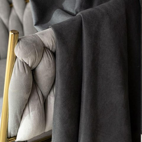 MILAS SOFT Zasłona gotowa na przelotkach, 250x140cm, kolor 800 ciepły grafitowy MILAS1/ZGP/800/140250/1 MILAS SOFT Zasłona gotowa na przelotkach, 250x140cm, kolor 800 ciepły grafitowy MILAS1/ZGP/800/140250/1