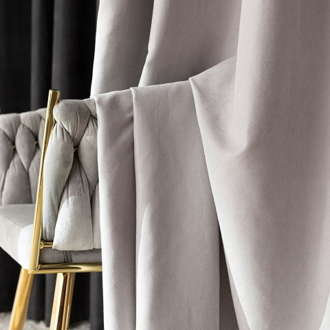 MILAS SOFT Zasłona gotowa na przelotkach, 250x140cm, kolor 866 stalowy MILAS1/ZGP/866/140250/1 MILAS SOFT Zasłona gotowa na przelotkach, 250x140cm, kolor 866 stalowy MILAS1/ZGP/866/140250/1