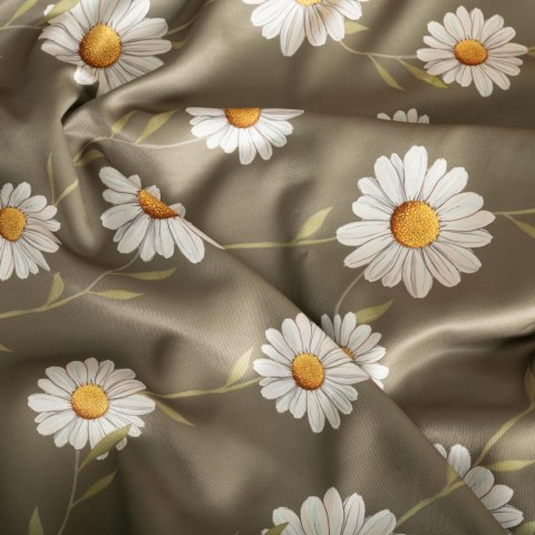 STOKROTKA Tkanina dekoracyjna typu MILAS, szer. 165cm, kolor 002 zielony D00312/MIL/002/165000/1