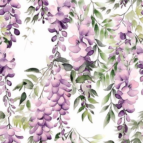 WISTERIA Tkanina dekoracyjna typu MILAS, szer. 165cm, kolor biały D00309/MIL/001/165000/1 WISTERIA Tkanina dekoracyjna typu MILAS, szer. 165cm, kolor biały D00309/MIL/001/165000/1