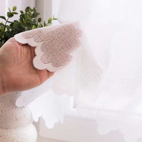 Zazdrostka żakardowa z samym dołem, wys. 50cm, kolor biały 361910/000/001/000050/1 Zazdrostka żakardowa z samym dołem, wys. 50cm, kolor biały 361910/000/001/000050/1
