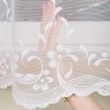 AGNIESZKA Firanka żakardowa gotowa, szerokość 300cm x wysokość 150cm, kolor biały 358991/FBP/001/300150/1