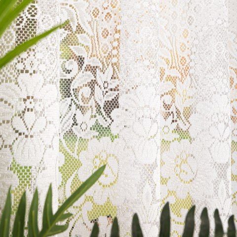ELA Firanka żakardowa gotowa, 160x400cm, kolor biały 361090/FBL/001/400160/1 ELA Firanka żakardowa gotowa, 160x400cm, kolor biały 361090/FBL/001/400160/1