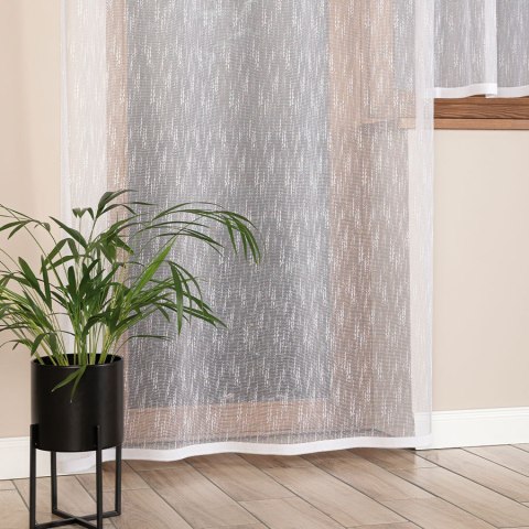 EVA Firanka z oczkami tkanymi, 230x140cm, kolor biały 146065/FBP/001/140230/1 EVA Firanka z oczkami tkanymi, 230x140cm, kolor biały 146065/FBP/001/140230/1