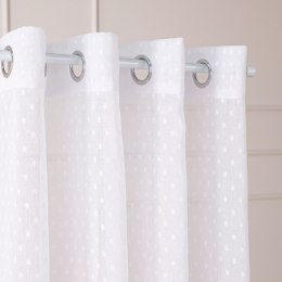 Firana gotowa na przelotkach, 250x140 cm, kolor biały 424091/FGP/001/140250/1