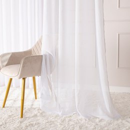 Firana gotowa na przelotkach, 250x140 cm, kolor biały 424118/FGP/001/140250/1
