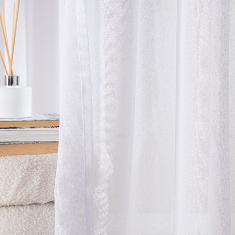 Firana gotowa na przelotkach, 250x140cm, kolor biały 424121/FGP/001/140250/1 Firana gotowa na przelotkach, 250x140cm, kolor biały 424121/FGP/001/140250/1