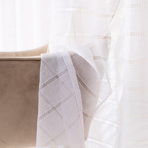 Firana gotowa na taśmie, 250x140cm, kolor biały 424088/FGT/001/140250/1 Firana gotowa na taśmie, 250x140cm, kolor biały 424088/FGT/001/140250/1
