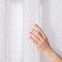 Firana gotowa na taśmie, szerokość 300c x wysokość 250cm, kolor biały 424091/FGT/001/300250/1