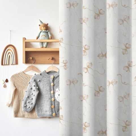 KOKARDY Tkanina dekoracyjna typu MILAS, szer. 165cm, kolor 004 beżowy D00372/MIL/004/165000/1