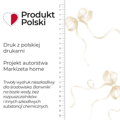 KOKARDY Tkanina dekoracyjna typu MILAS, szer. 165cm, kolor 004 beżowy D00372/MIL/004/165000/1