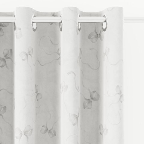 KOKARDY Tkanina dekoracyjna typu MILAS, szer. 165cm, kolor 005 jasny szary D00372/MIL/005/165000/1