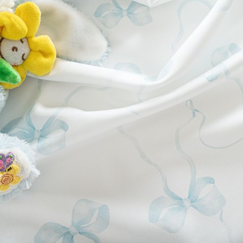 KOKARDY Tkanina dekoracyjna typu MILAS, szer. 165cm, kolor 007 niebieski D00372/MIL/007/165000/1