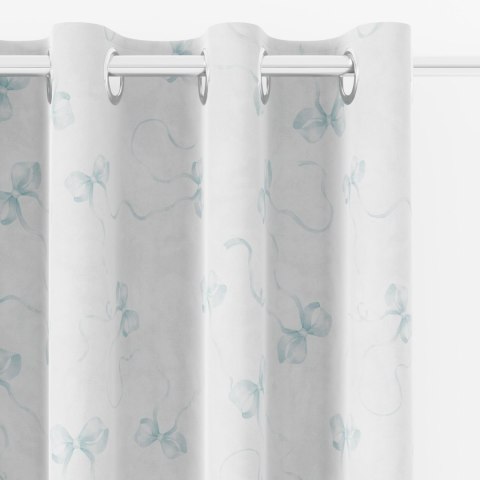 KOKARDY Tkanina dekoracyjna typu MILAS, szer. 165cm, kolor 007 niebieski D00372/MIL/007/165000/1