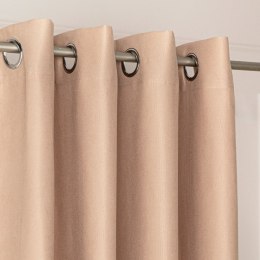 MILAS SOFT Zasłona gotowa na przelotkach, 250x140cm, kolor 006 kawowy MILAS1/ZGP/006/140250/1