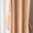 MILAS SOFT Zasłona gotowa na przelotkach, 250x140cm, kolor 009 beżowy MILAS1/ZGP/009/140250/1