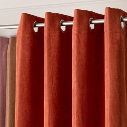 MILAS SOFT Zasłona gotowa na przelotkach, 250x140cm, kolor 021 rdzawy MILAS1/ZGP/021/140250/1