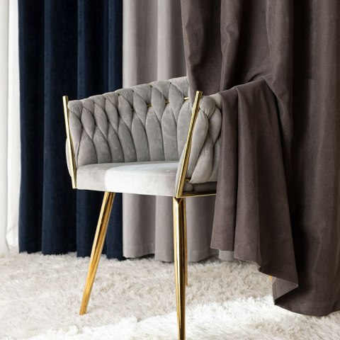 MILAS SOFT Zasłona gotowa na przelotkach, 250x140cm, kolor 032 brązowo szary MILAS1/ZGP/032/140250/1 MILAS SOFT Zasłona gotowa na przelotkach, 250x140cm, kolor 032 brązowo szary MILAS1/ZGP/032/140250/1