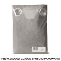 MILAS SOFT Zasłona gotowa na przelotkach, 250x140cm, kolor 032 brązowo szary MILAS1/ZGP/032/140250/1