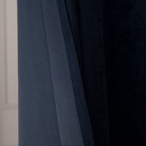 MILAS SOFT Zasłona gotowa na przelotkach, 250x140cm, kolor 038 granatowy MILAS1/ZGP/038/140250/1 MILAS SOFT Zasłona gotowa na przelotkach, 250x140cm, kolor 038 granatowy MILAS1/ZGP/038/140250/1