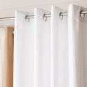 MILAS SOFT Zasłona gotowa na przelotkach, 250x140cm, kolor 050 biały MILAS1/ZGP/050/140250/1