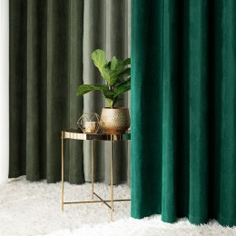 MILAS SOFT Zasłona gotowa na przelotkach, 250x140cm, kolor 788 szmaragdowy MILAS1/ZGP/788/140250/1