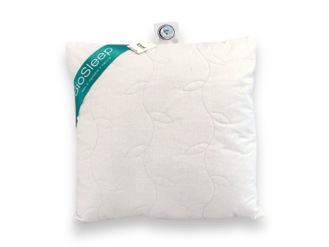 Poduszka pikowana z zamkiem BioSleep 40x40 Poduszka pikowana z zamkiem BioSleep 40x40