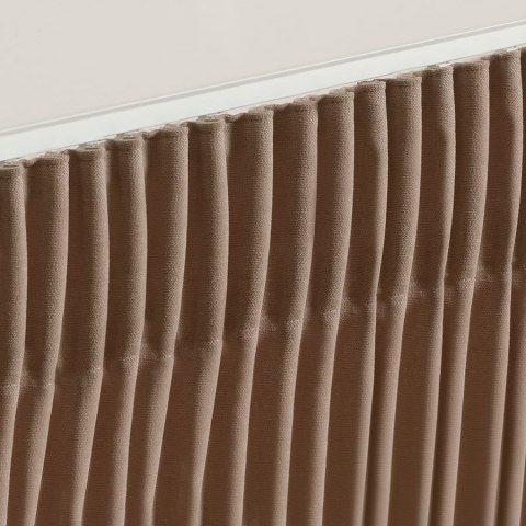 Taśma C8952 "ołówek" 8cm, marszczenie 1:2,5, biała TASMAY/ZP5/250/008000/1