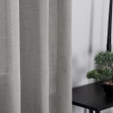 BASIC Zasłona gotowa na przelotkach, 145x300cm, kolor 002 szary TD0005/ZGP/002/145300/1